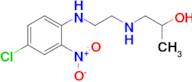 1-({2-[(4-chloro-2-nitrophenyl)amino]ethyl}amino)propan-2-ol