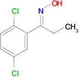 (1E)-1-(2,5-dichlorophenyl)propan-1-one oxime