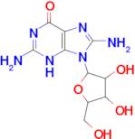 2,8-diamino-9-[3,4-dihydroxy-5-(hydroxymethyl)tetrahydrofuran-2-yl]-1,9-dihydro-6H-purin-6-one