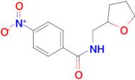 4-nitro-N-(tetrahydrofuran-2-ylmethyl)benzamide