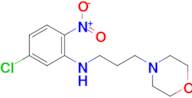 (5-chloro-2-nitrophenyl)(3-morpholin-4-ylpropyl)amine