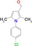 1-(4-chlorophenyl)-2,5-dimethyl-1H-pyrrole-3-carbaldehyde