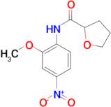 N-(2-methoxy-4-nitrophenyl)tetrahydrofuran-2-carboxamide