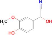 hydroxy(4-hydroxy-3-methoxyphenyl)acetonitrile