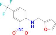 N-(2-furylmethyl)-2-nitro-4-(trifluoromethyl)aniline