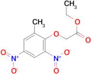 ethyl (2-methyl-4,6-dinitrophenoxy)acetate