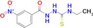 N-ethyl-2-(3-nitrobenzoyl)hydrazinecarbothioamide