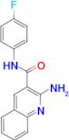 2-amino-N-(4-fluorophenyl)quinoline-3-carboxamide