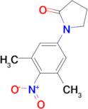 1-(3,5-dimethyl-4-nitrophenyl)pyrrolidin-2-one