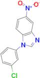 1-(3-chlorophenyl)-5-nitro-1H-benzimidazole
