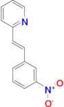 2-[(E)-2-(3-nitrophenyl)vinyl]pyridine