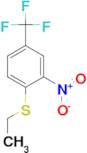 1-(ethylthio)-2-nitro-4-(trifluoromethyl)benzene