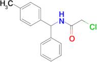 2-chloro-N-[(4-methylphenyl)(phenyl)methyl]acetamide