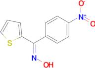 (E)-(4-nitrophenyl)(2-thienyl)methanone oxime