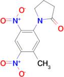 1-(5-methyl-2,4-dinitrophenyl)pyrrolidin-2-one