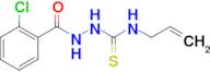 N-allyl-2-(2-chlorobenzoyl)hydrazinecarbothioamide