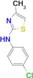 N-(4-chlorophenyl)-4-methyl-1,3-thiazol-2-amine