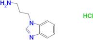 [3-(1H-benzimidazol-1-yl)propyl]amine hydrochloride