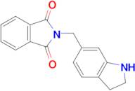 2-(2,3-dihydro-1H-indol-6-ylmethyl)-1H-isoindole-1,3(2H)-dione