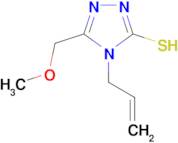 4-allyl-5-(methoxymethyl)-4H-1,2,4-triazole-3-thiol