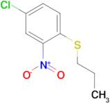 4-chloro-2-nitro-1-(propylthio)benzene