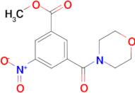 methyl 3-(morpholin-4-ylcarbonyl)-5-nitrobenzoate