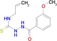 N-allyl-2-(3-methoxybenzoyl)hydrazinecarbothioamide