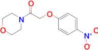 4-[(4-nitrophenoxy)acetyl]morpholine