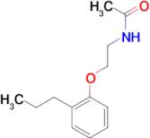 N-[2-(2-propylphenoxy)ethyl]acetamide