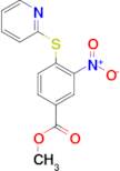 methyl 3-nitro-4-(pyridin-2-ylthio)benzoate