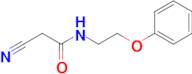 2-cyano-N-(2-phenoxyethyl)acetamide