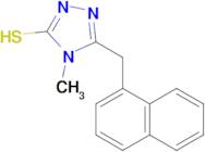 4-methyl-5-(1-naphthylmethyl)-4H-1,2,4-triazole-3-thiol