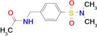 N-{4-[(dimethylamino)sulfonyl]benzyl}acetamide