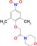 4-[(2,6-dimethyl-4-nitrophenoxy)acetyl]morpholine