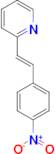 2-[(E)-2-(4-nitrophenyl)vinyl]pyridine