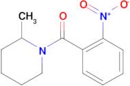 2-methyl-1-(2-nitrobenzoyl)piperidine