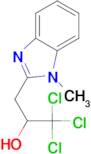 1,1,1-trichloro-3-(1-methyl-1H-benzimidazol-2-yl)propan-2-ol