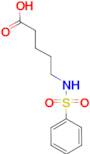 5-[(phenylsulfonyl)amino]pentanoic acid