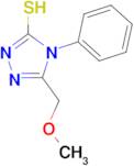 5-(methoxymethyl)-4-phenyl-4H-1,2,4-triazole-3-thiol