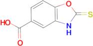 2-mercapto-1,3-benzoxazole-5-carboxylic acid