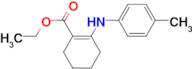 ethyl 2-[(4-methylphenyl)amino]cyclohex-1-ene-1-carboxylate