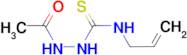 2-acetyl-N-allylhydrazinecarbothioamide