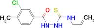 N-allyl-2-(3-chloro-4-methylbenzoyl)hydrazinecarbothioamide