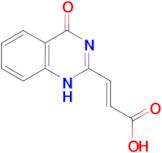 (2E)-3-(4-oxo-3,4-dihydroquinazolin-2-yl)acrylic acid