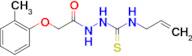 N-allyl-2-[(2-methylphenoxy)acetyl]hydrazinecarbothioamide