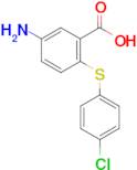 5-amino-2-[(4-chlorophenyl)thio]benzoic acid