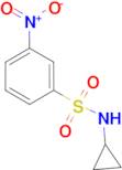 N-cyclopropyl-3-nitrobenzenesulfonamide