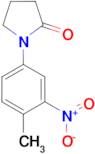 1-(4-methyl-3-nitrophenyl)pyrrolidin-2-one