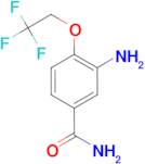 3-amino-4-(2,2,2-trifluoroethoxy)benzamide