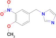 1-(4-methoxy-3-nitrobenzyl)-1H-imidazole